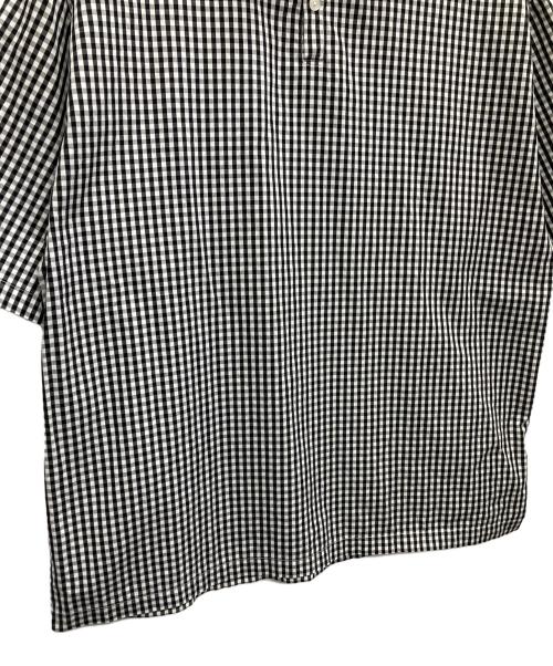 SOPHNET.（ソフネット）SOPHNET. (ソフネット) 半袖シャツ ブラック×ホワイト サイズ:Lの古着・服飾アイテム