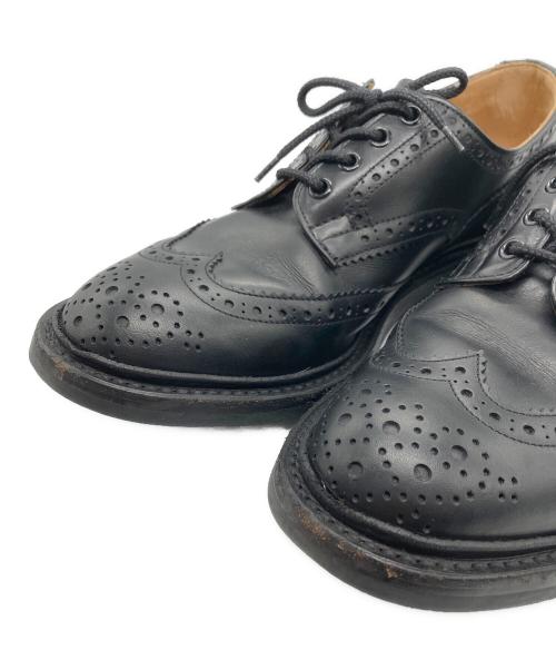 Tricker's（トリッカーズ）Tricker's (トリッカーズ) ウィングチップシューズ ブラック サイズ:8　1/2の古着・服飾アイテム