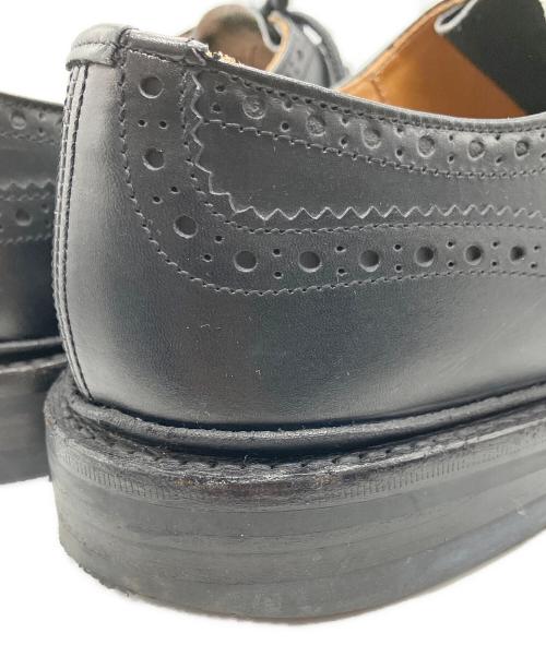 Tricker's（トリッカーズ）Tricker's (トリッカーズ) ウィングチップシューズ ブラック サイズ:8　1/2の古着・服飾アイテム