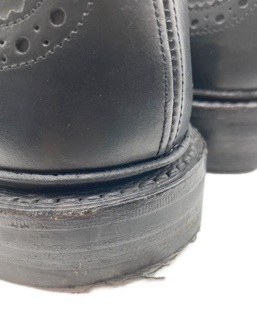 Tricker's（トリッカーズ）Tricker's (トリッカーズ) ウィングチップシューズ ブラック サイズ:8　1/2の古着・服飾アイテム