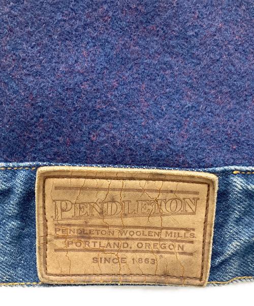 PENDLETON（ペンドルトン）PENDLETON (ペンドルトン) デニムジャケット インディゴ サイズ:Mの古着・服飾アイテム