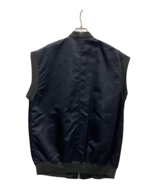 RIM.ARK（リムアーク）RIM.ARK (リムアーク) MA－1 vest ネイビー サイズ:SIZEFREEの古着・服飾アイテム