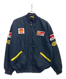marlboro×Ferrari（マルボロ×フェラーリ）の古着「ブルゾン」｜ネイビー