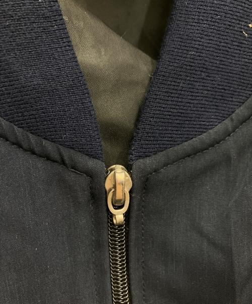 marlboro（マルボロ）Marlboro (マルボロ) Ferrari (フェラーリ) ブルゾン ネイビー サイズ:XLの古着・服飾アイテム