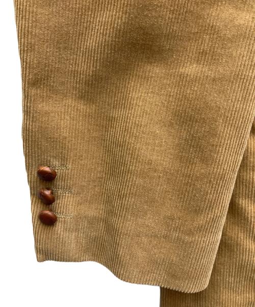 PAPAS（パパス）PAPAS (パパス) コーデュロイジャケット ブラウン サイズ:Mの古着・服飾アイテム
