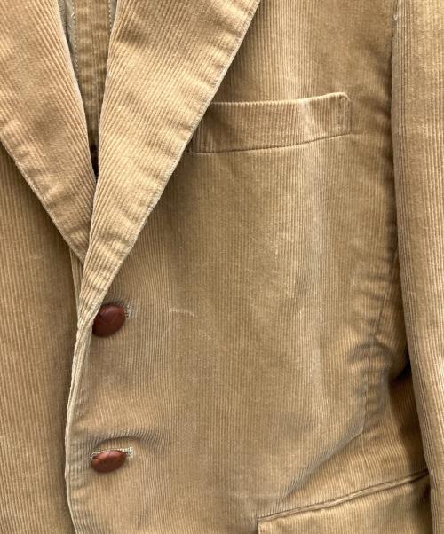 PAPAS（パパス）PAPAS (パパス) コーデュロイジャケット ブラウン サイズ:Mの古着・服飾アイテム