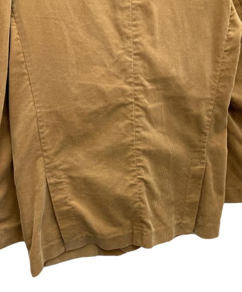 PAPAS（パパス）PAPAS (パパス) コーデュロイジャケット ブラウン サイズ:Mの古着・服飾アイテム