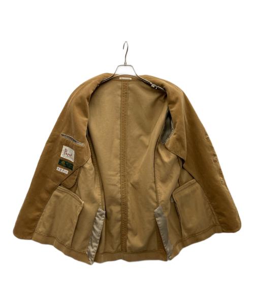 PAPAS（パパス）PAPAS (パパス) コーデュロイジャケット ブラウン サイズ:Mの古着・服飾アイテム