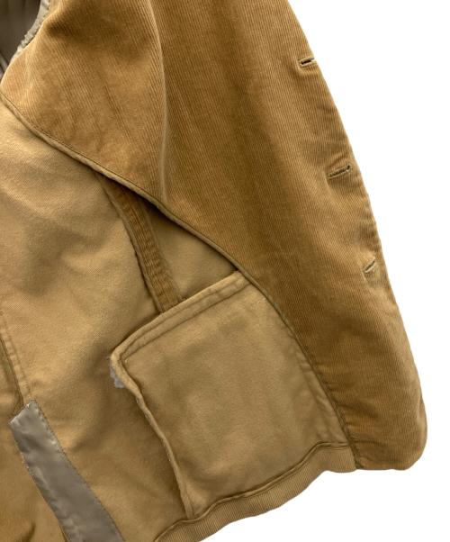PAPAS（パパス）PAPAS (パパス) コーデュロイジャケット ブラウン サイズ:Mの古着・服飾アイテム