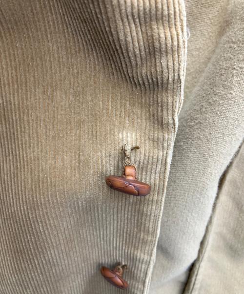 PAPAS（パパス）PAPAS (パパス) コーデュロイジャケット ブラウン サイズ:Mの古着・服飾アイテム