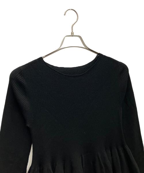 IENA（イエナ）IENA (イエナ) ニットワンピース ブラック サイズ:SIZE36の古着・服飾アイテム