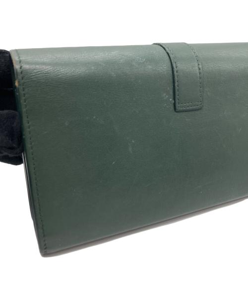 Yves Saint Laurent（イヴサンローラン）Yves Saint Laurent (イヴサンローラン) 長財布 グリーンの古着・服飾アイテム
