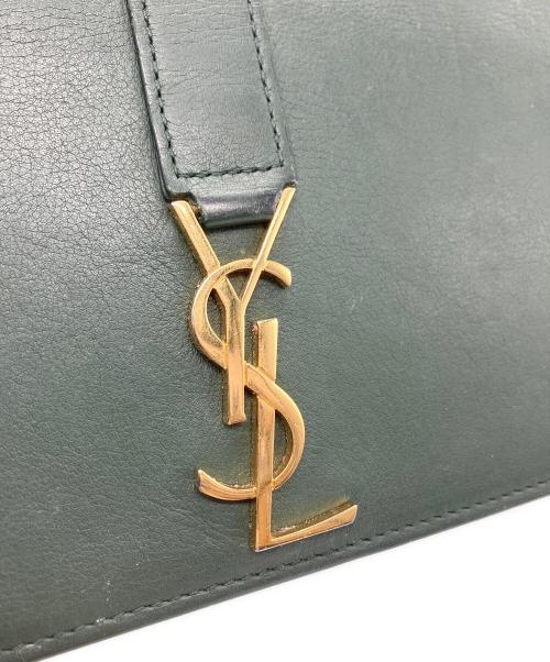 Yves Saint Laurent（イヴサンローラン）Yves Saint Laurent (イヴサンローラン) 長財布 グリーンの古着・服飾アイテム