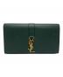 Yves Saint Laurent（イヴサンローラン）の古着「長財布」｜グリーン