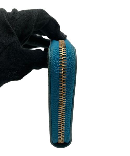 GUCCI（グッチ）GUCCI (グッチ) 長財布 ベージュ×グリーンの古着・服飾アイテム