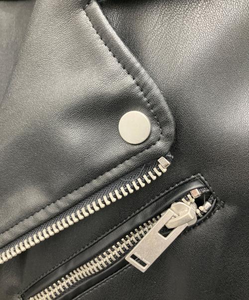ZARA（ザラ）ZARA (ザラ) ダブルライダースジャケット ブラック サイズ:Ｍの古着・服飾アイテム