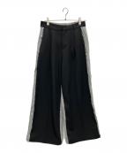 SLYスライ）の古着「SW DOCKING STRAIGHT」｜グレー×ブラック