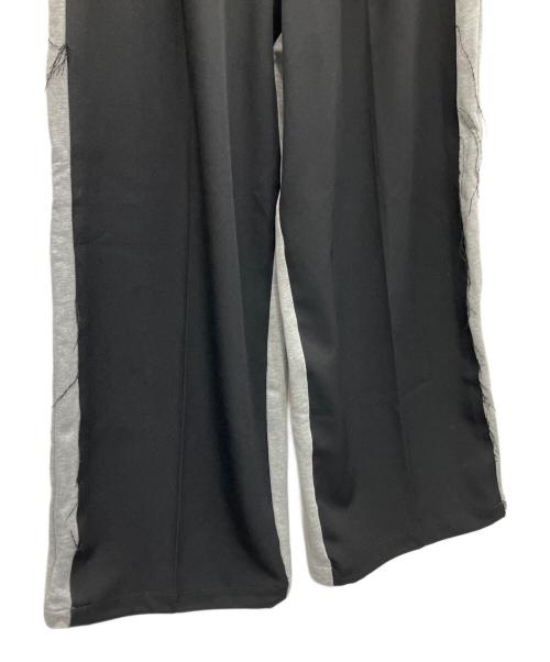 SLY（スライ）SLY (スライ) SW DOCKING STRAIGHT グレー×ブラック サイズ:Ｍの古着・服飾アイテム