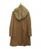 SLOBE IENAスローブ イエナ）の古着「ノーカラーコート」｜ブラウン