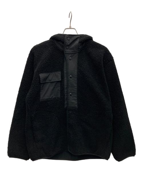GU（ジーユー）GU (ジーユー) Engineered Garments (エンジニアドガーメンツ) ボアジャケット ブラック サイズ:M 未使用品の古着・服飾アイテム