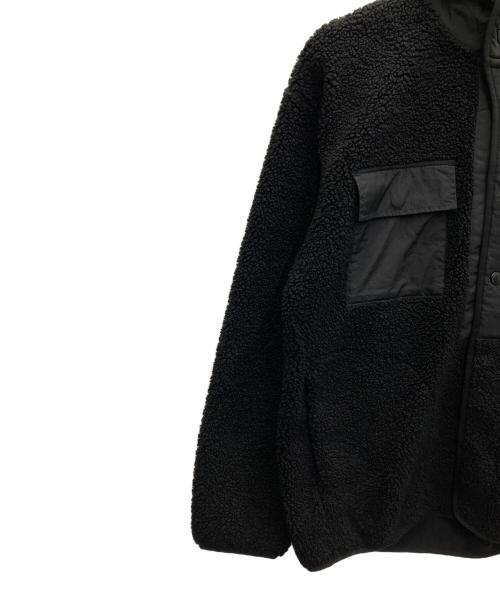 GU（ジーユー）GU (ジーユー) Engineered Garments (エンジニアドガーメンツ) ボアジャケット ブラック サイズ:M 未使用品の古着・服飾アイテム