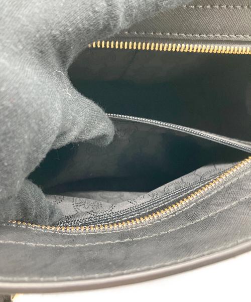 MICHAEL KORS（マイケル・コース）MICHAEL KORS (マイケル・コース) セルマ ミディアム サッチェル ハンドバッグ ブラックの古着・服飾アイテム