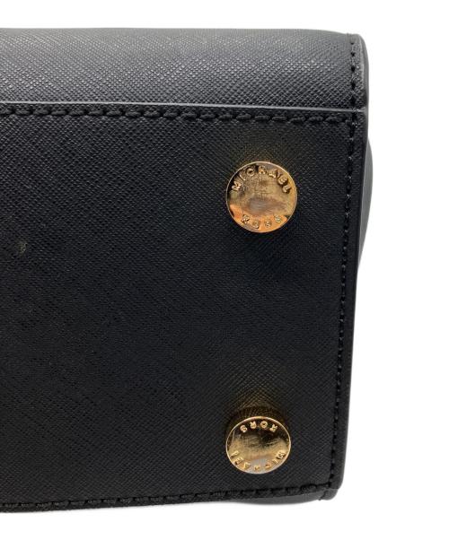 MICHAEL KORS（マイケル・コース）MICHAEL KORS (マイケル・コース) セルマ ミディアム サッチェル ハンドバッグ ブラックの古着・服飾アイテム