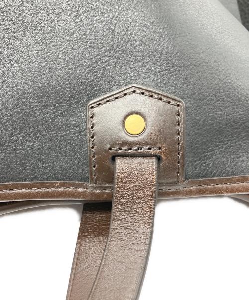 COACH（コーチ）COACH (コーチ) トートバッグ ブラック×ブラウンの古着・服飾アイテム