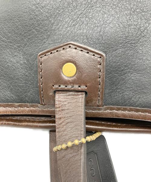 COACH（コーチ）COACH (コーチ) トートバッグ ブラック×ブラウンの古着・服飾アイテム