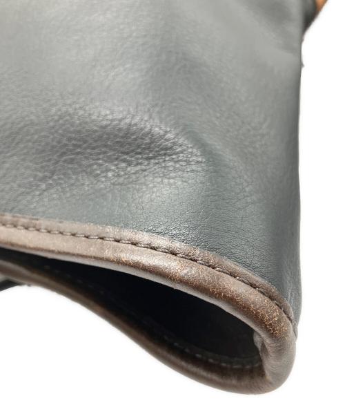 COACH（コーチ）COACH (コーチ) トートバッグ ブラック×ブラウンの古着・服飾アイテム