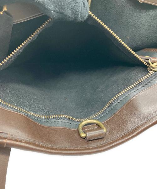 COACH（コーチ）COACH (コーチ) トートバッグ ブラック×ブラウンの古着・服飾アイテム