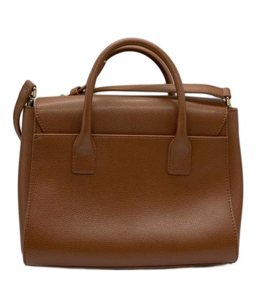 FURLA（フルラ）FURLA (フルラ) 2WAYショルダーバッグ ブラウンの古着・服飾アイテム