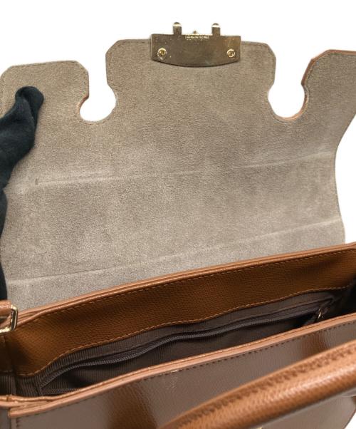 FURLA（フルラ）FURLA (フルラ) 2WAYショルダーバッグ ブラウンの古着・服飾アイテム