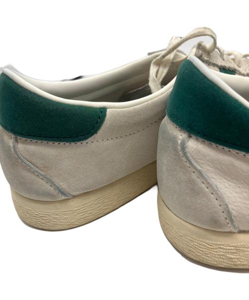 adidas（アディダス）adidas (アディダス) タバコ ホワイト グリーン×ホワイト サイズ:27の古着・服飾アイテム