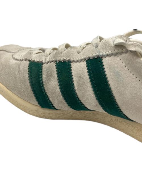 adidas（アディダス）adidas (アディダス) タバコ ホワイト グリーン×ホワイト サイズ:27の古着・服飾アイテム
