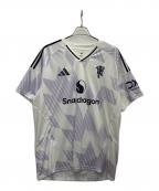 adidasアディダス）の古着「マンチェスター・ユナイテッド 25/26 アウェイユニフォーム」｜ホワイト×ラベンダー