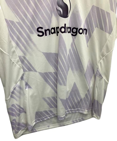 adidas（アディダス）adidas (アディダス) マンチェスター・ユナイテッド 25/26 アウェイユニフォーム ホワイト×ラベンダー サイズ:4XLの古着・服飾アイテム