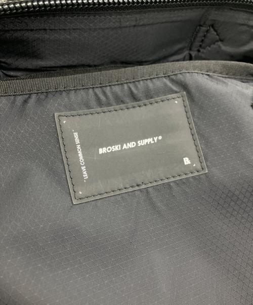 BROSKI and SUPPLY（ブロスキーアンドサプライ）BROSKI and SUPPLY (ブロスキーアンドサプライ) リュック ブラックの古着・服飾アイテム