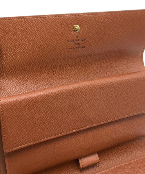 LOUIS VUITTON（ルイ ヴィトン）LOUIS VUITTON (ルイ ヴィトン) ポルトトレゾール ブラウンの古着・服飾アイテム