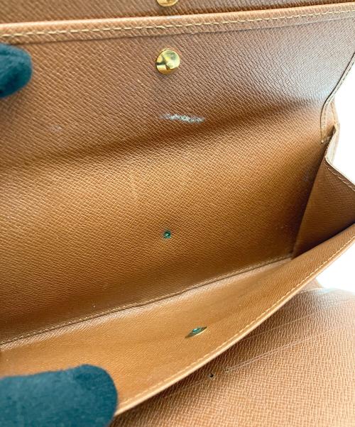 LOUIS VUITTON（ルイ ヴィトン）LOUIS VUITTON (ルイ ヴィトン) ポルトトレゾール ブラウンの古着・服飾アイテム