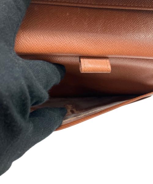 LOUIS VUITTON（ルイ ヴィトン）LOUIS VUITTON (ルイ ヴィトン) ポルトトレゾール ブラウンの古着・服飾アイテム