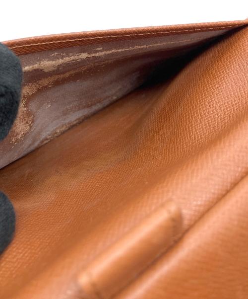 LOUIS VUITTON（ルイ ヴィトン）LOUIS VUITTON (ルイ ヴィトン) ポルトトレゾール ブラウンの古着・服飾アイテム