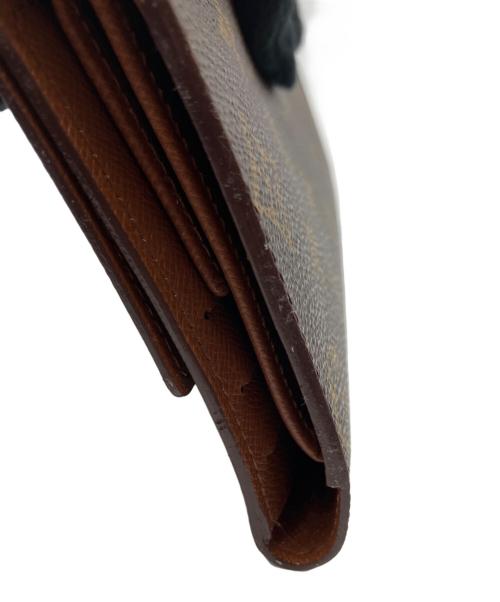 LOUIS VUITTON（ルイ ヴィトン）LOUIS VUITTON (ルイ ヴィトン) ポルトトレゾール ブラウンの古着・服飾アイテム