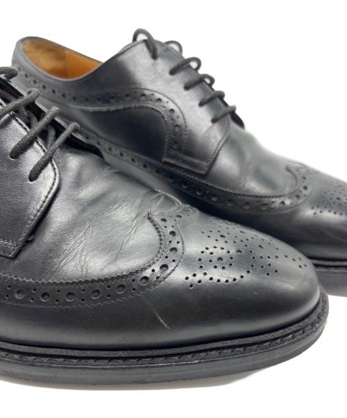 Jalan Sriwijaya（ジャランスリウァヤ）Jalan Sriwijaya (ジャランスリウァヤ) ビジネスシューズ ブラック サイズ:26.5の古着・服飾アイテム