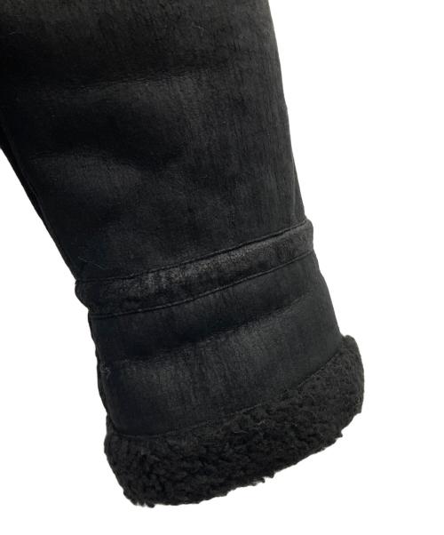 PERVERZE（パーバーズ）PERVERZE (パーバーズ) フェイクムートンジャケット ブラック サイズ:SIZEFREEの古着・服飾アイテム