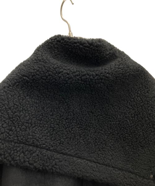 PERVERZE（パーバーズ）PERVERZE (パーバーズ) フェイクムートンジャケット ブラック サイズ:SIZEFREEの古着・服飾アイテム