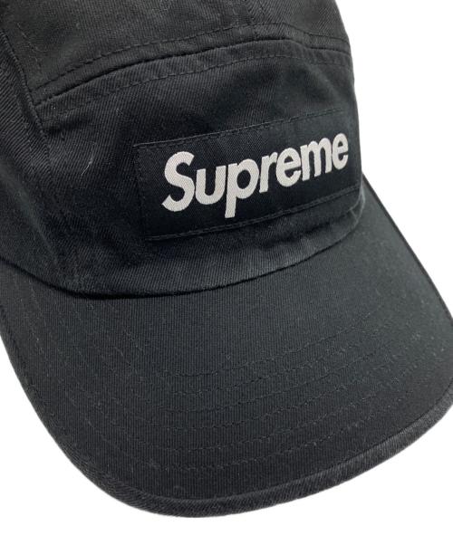 SUPREME（シュプリーム）Supreme (シュプリーム) キャップ ブラックの古着・服飾アイテム