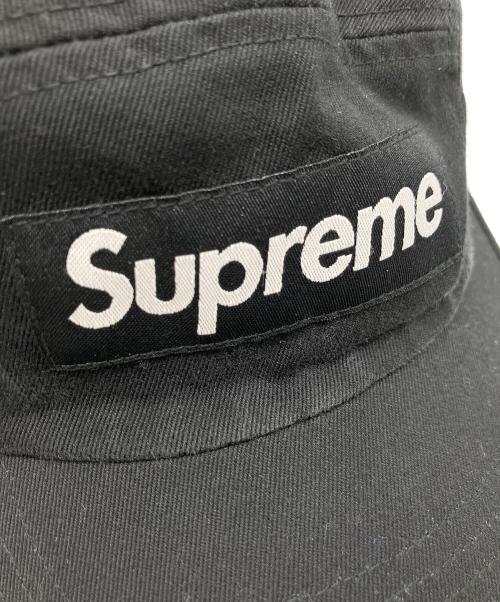 SUPREME（シュプリーム）Supreme (シュプリーム) キャップ ブラックの古着・服飾アイテム