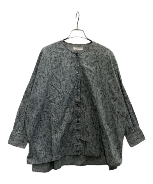 KAGURA（カグラ）KAGURA (カグラ) 長袖ブラウス グレー サイズ:SIZEFREEの古着・服飾アイテム