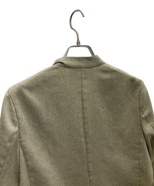 UNITED ARROWS（ユナイテッドアローズ）UNITED ARROWS (ユナイテッドアローズ) ノーラペルジャケット ベージュ サイズ:SIZE36の古着・服飾アイテム